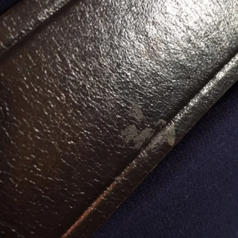 Union Made Top Grain Leather Black Belt US Uniforms Size 50